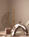 Crescent Knot Sculpture: Mocha