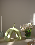 Crescent Knot Sculpture: Pistachio