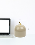 Moon Dome Jar - Toasty Taupe
