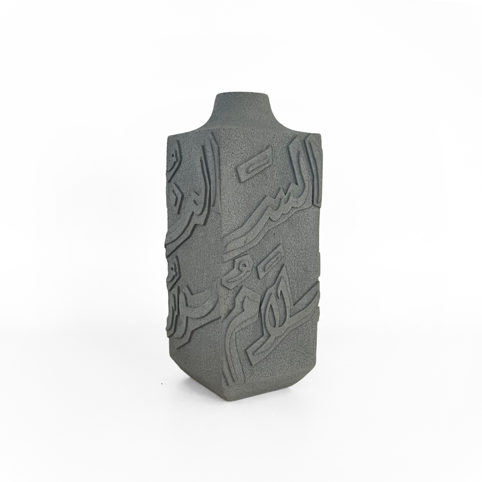 Artisan Handcrafted Calligraphy Vase