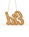 Eid Embroidery Ornament Golden Color backside