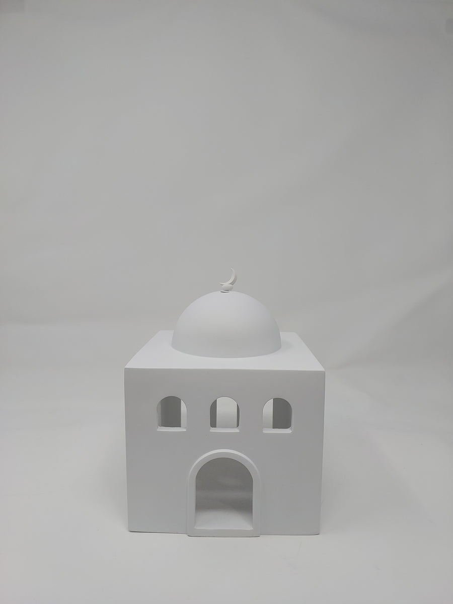 (Imperfect Item) Mosque/Masjid and Minaret Sculpture