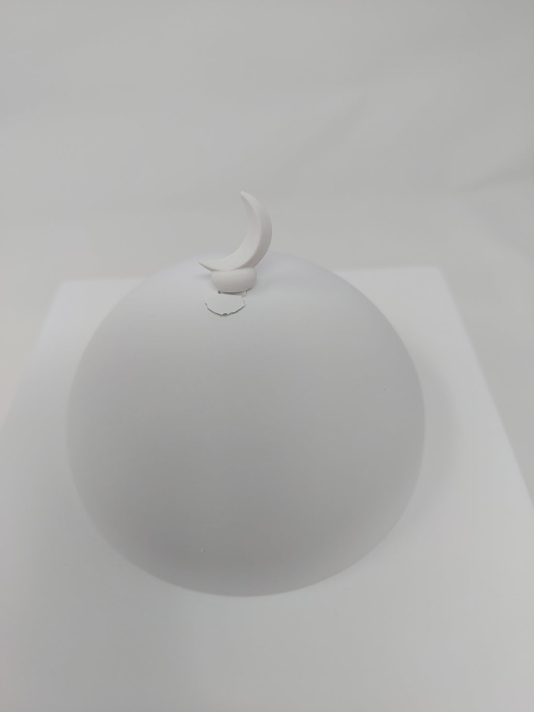 (Imperfect Item) Mosque/Masjid and Minaret Sculpture