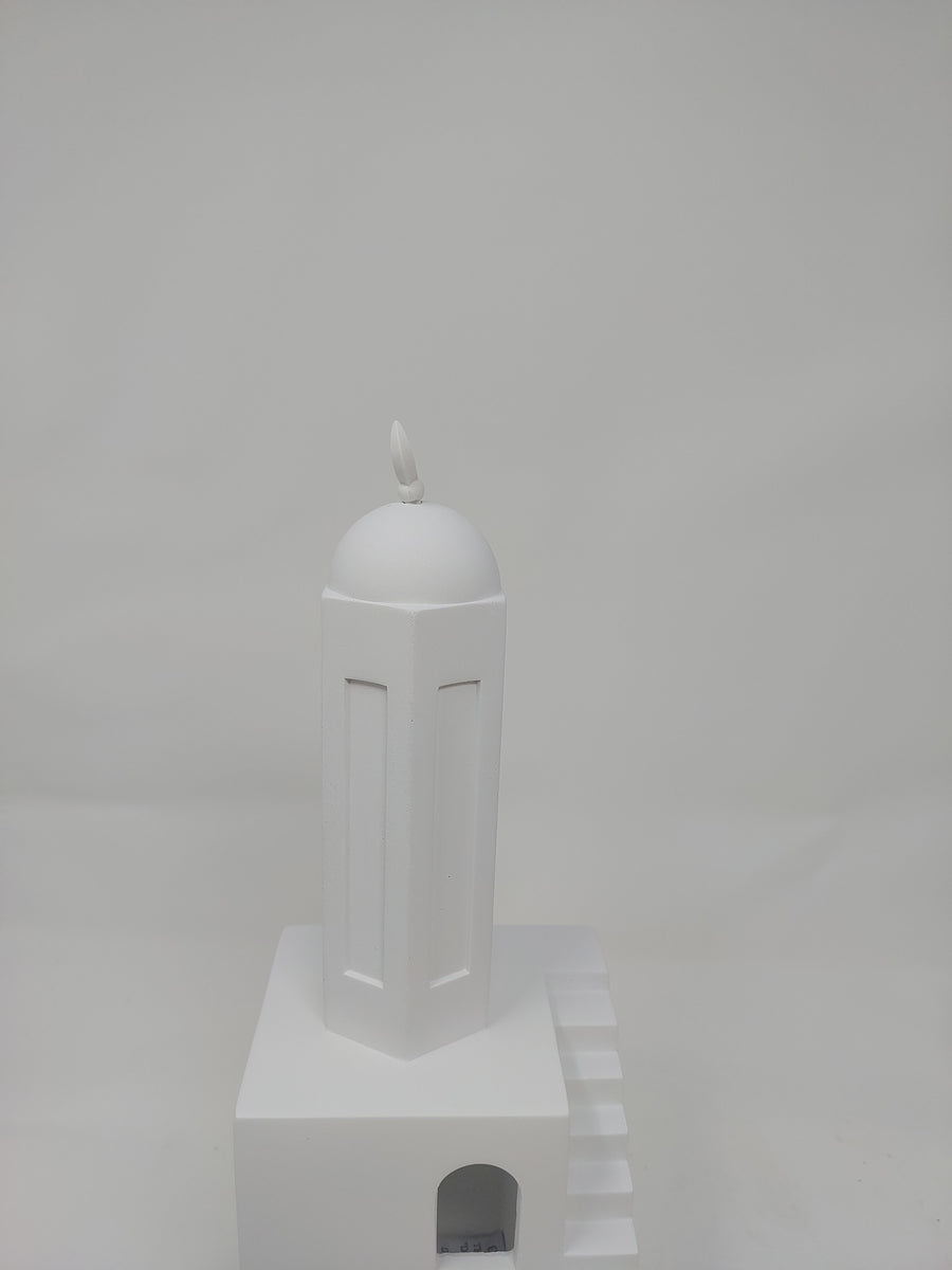 (Imperfect Item) Mosque/Masjid and Minaret Sculpture