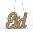 Eid Embroidery Ornament Silver Color